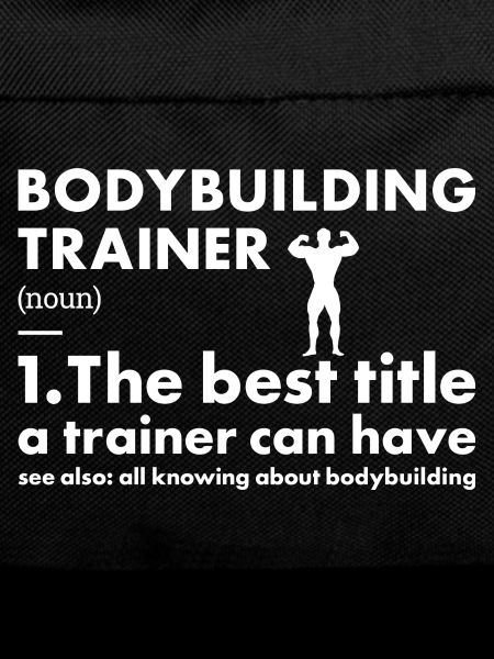 Sports Trainer Definition Bodybuilding