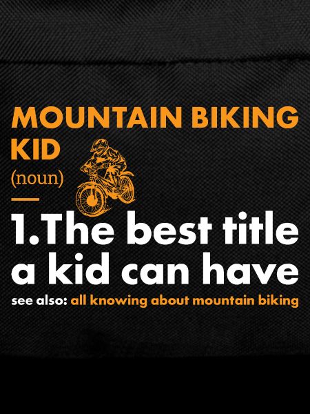 Biker Kid Definition Mountain Biking