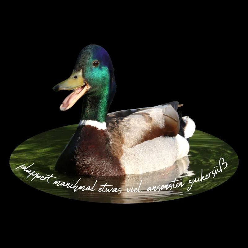 Plappermaul babillage babillage canard canard