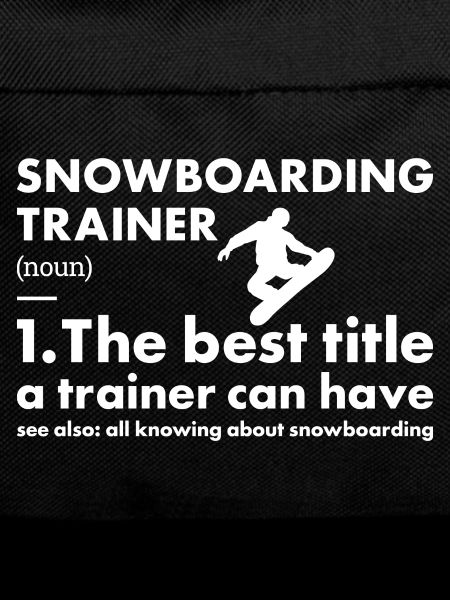 Sport Coach Snowboarding