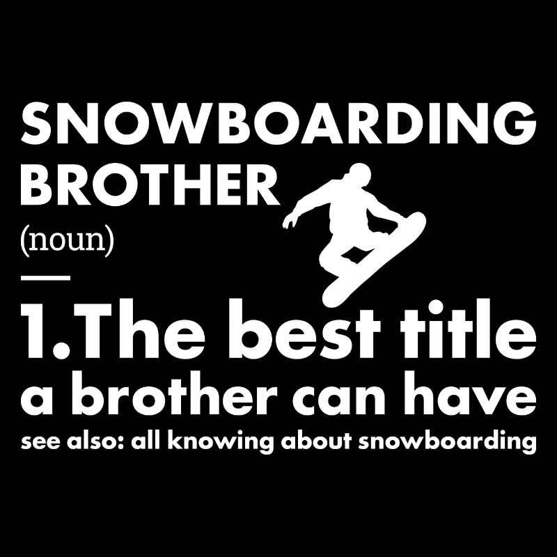 Sport Brother Snowboarding
