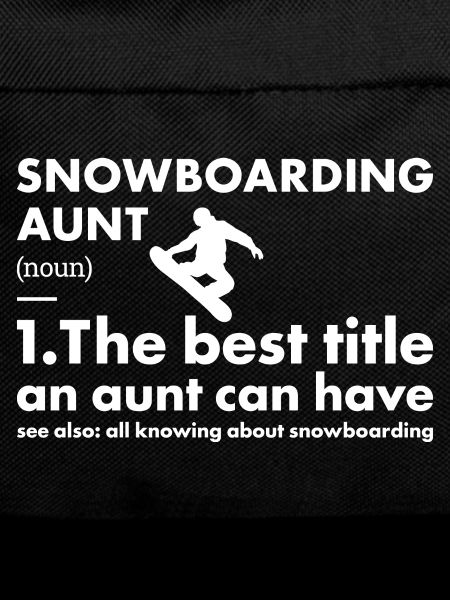 Sport Aunt Snowboarding