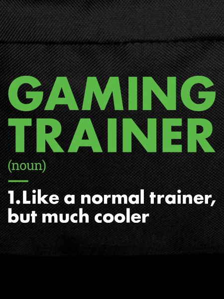 Gamer Trainer Definition Gaming
