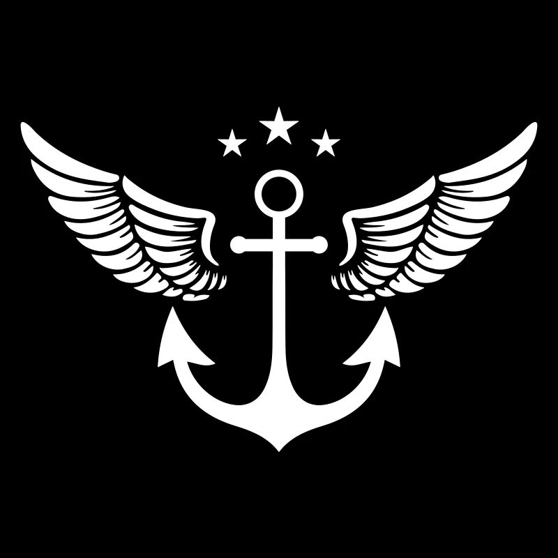 anchor symbol wing