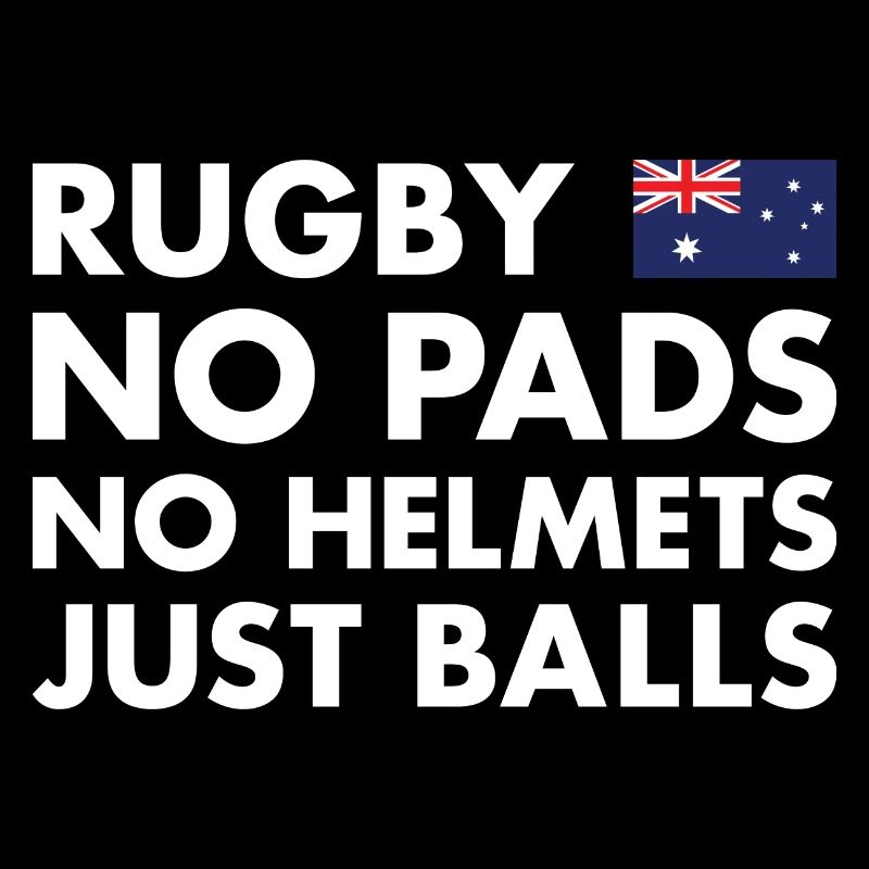 Pas de coussinets pas de casques juste des ballons Australie Rugby