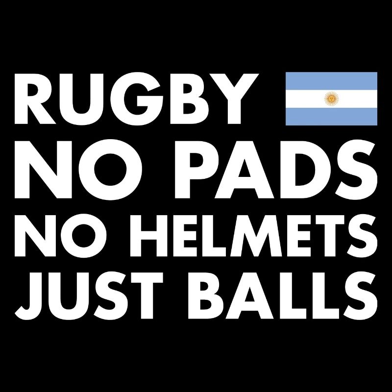 Pas de coussinets pas de casques juste des ballons Argentine Rugby