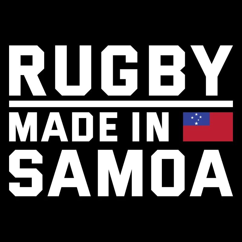 Rugby fabriqué à partir de Samoa Rugby
