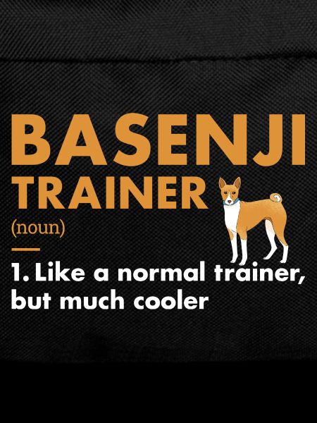 Dog Basenji Trainer Definiton