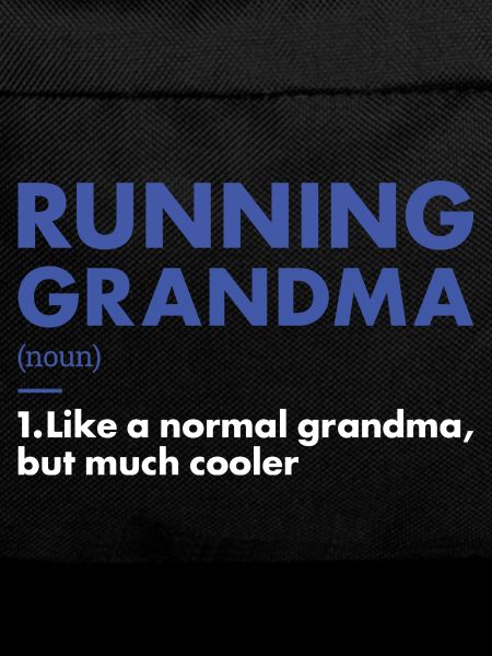 Sport Grandma Running