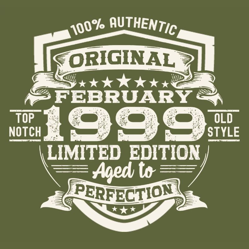 February born 1999 24th birthday gift man