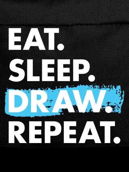 Drawer Eat Sleep Drawing