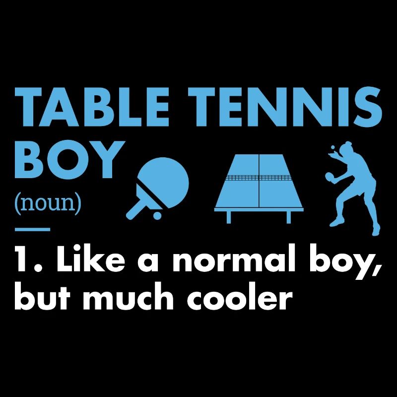 Sport Boy Definition Table Tennis