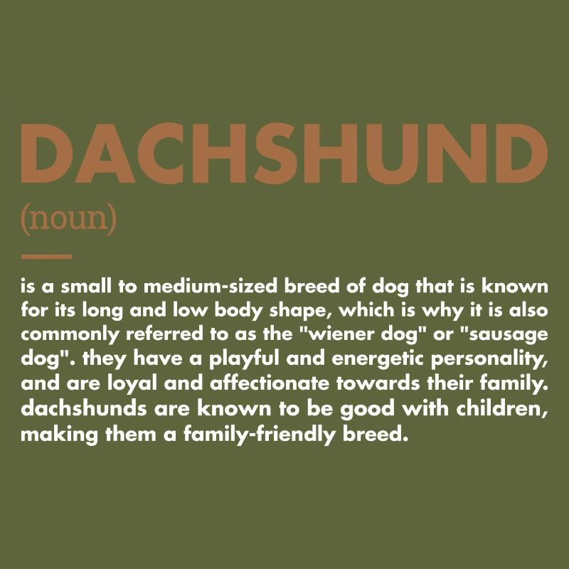Dachshund Definition