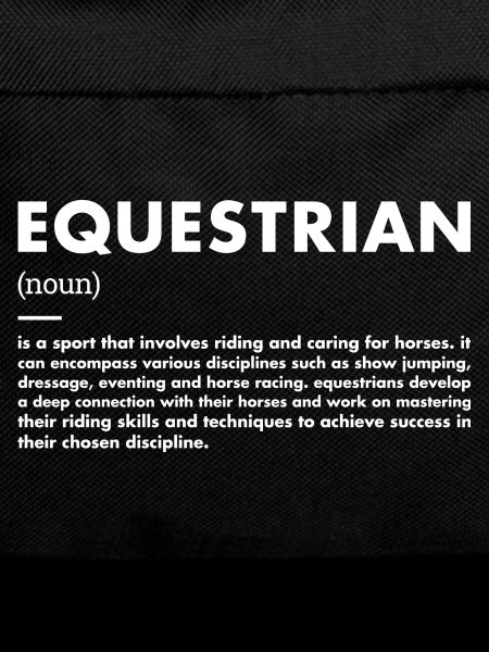 Sport Definition Equestrian