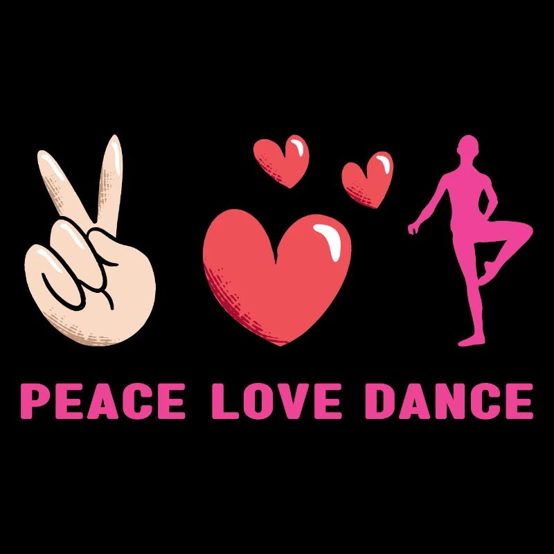 Dancer Peace Love Dancing