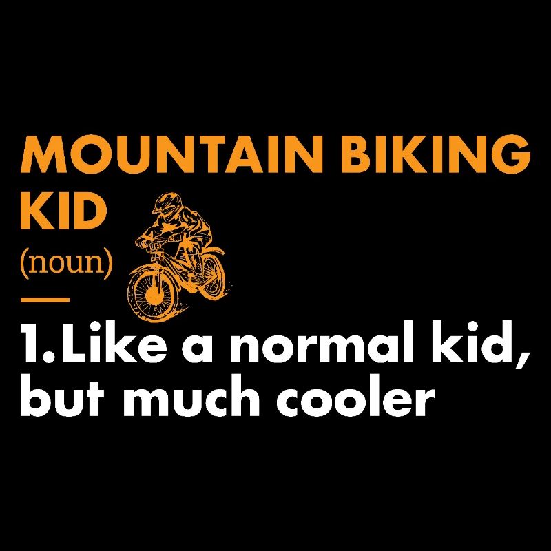 Biker Kid Definition Mountain Biking