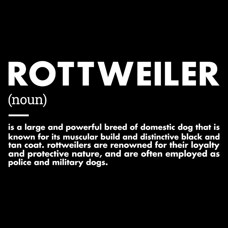 Définition de Rottweiler