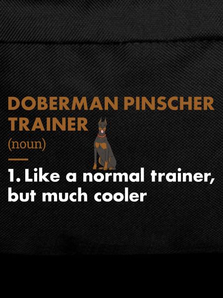 Doberman Pinscher Trainer Definiton