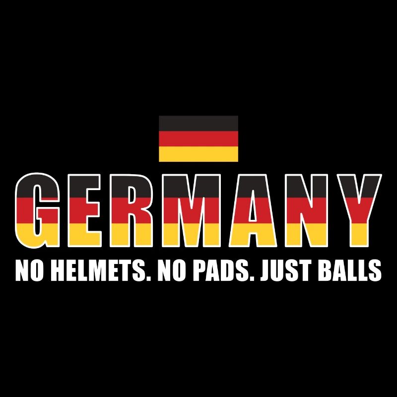 Pas de casques pas de coussinets juste des ballons Allemagne Rugby