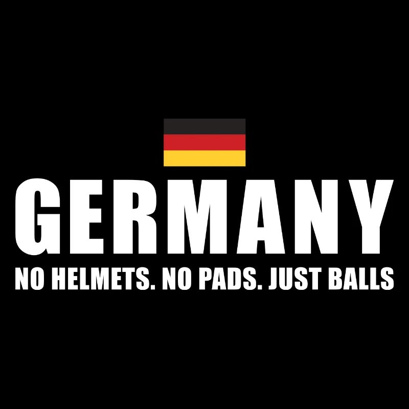 Pas de casques pas de coussinets juste des ballons Allemagne Rugby