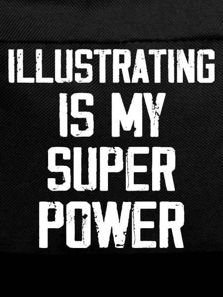 Illustrating Is My Super Power
