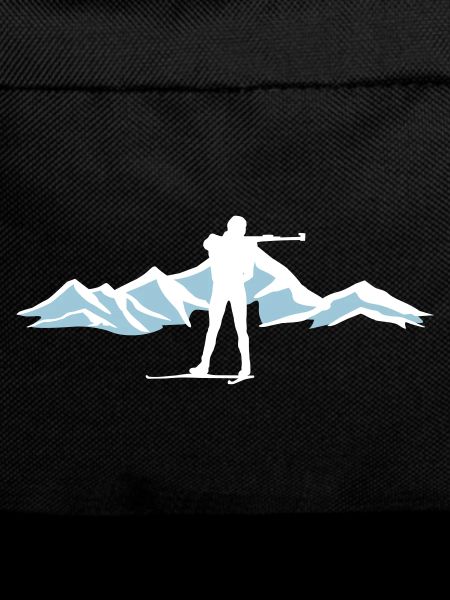Biathlon and mountain