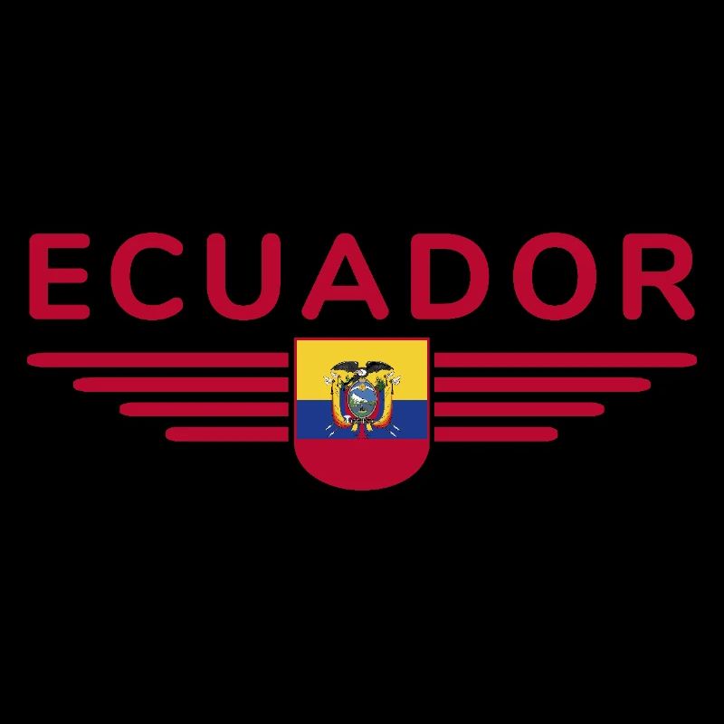 Ecuador Fans T-Shirt Design