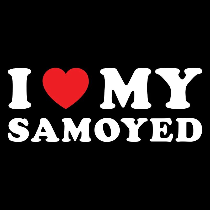 J’aime mon Samoyède