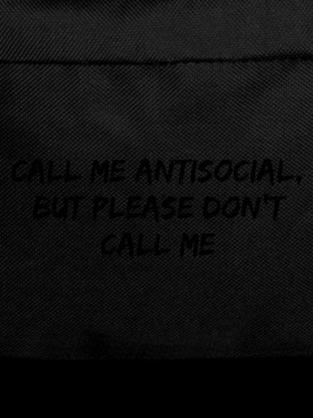 Unsocial ... geek, nerd