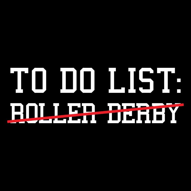 Sport To Do List Roller Derby