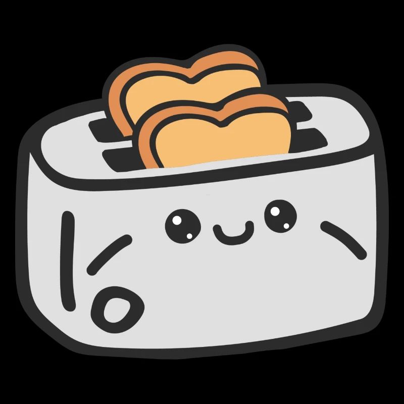 Toaster and bread