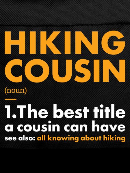 Hiker Cousin Definition Hiking