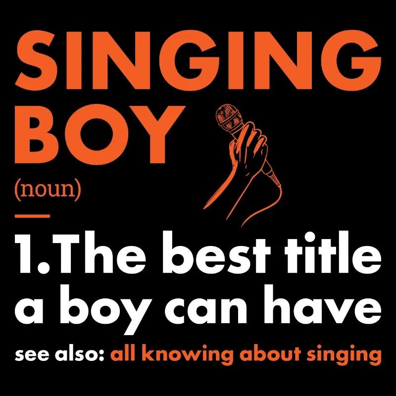 Singer Boy Definition Singing