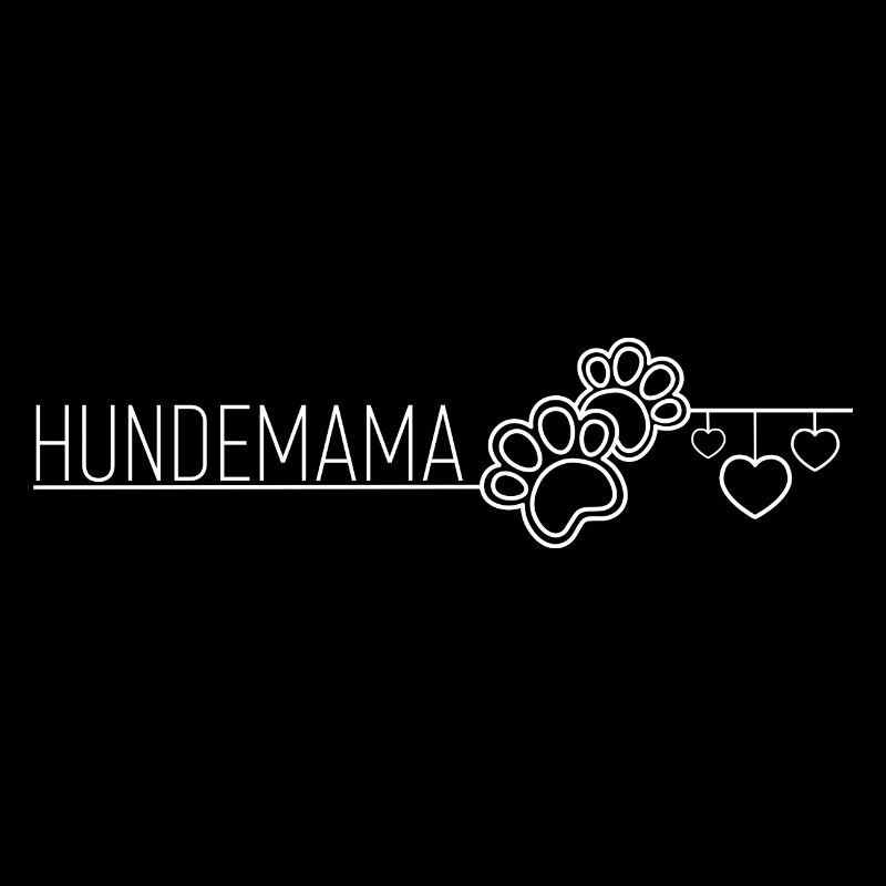 Hundemama Pfote Herz