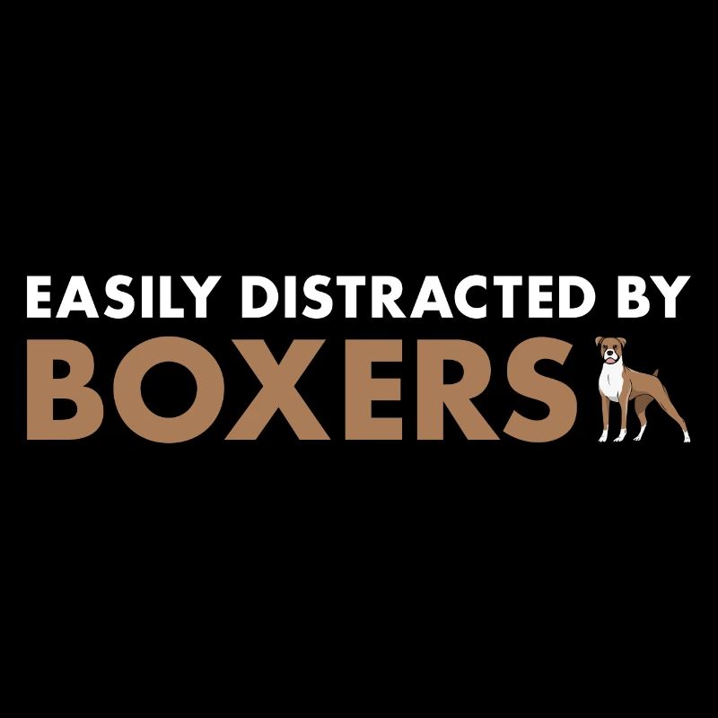 Easily Distracted By Boxer