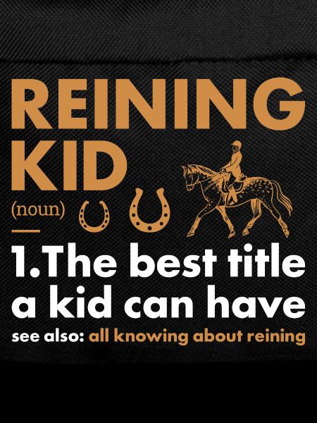 Pure Kid Definition Reining