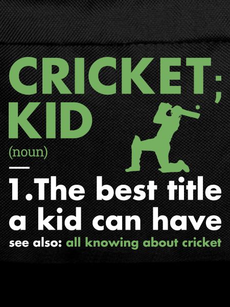 Sport Kid Definition Cricket