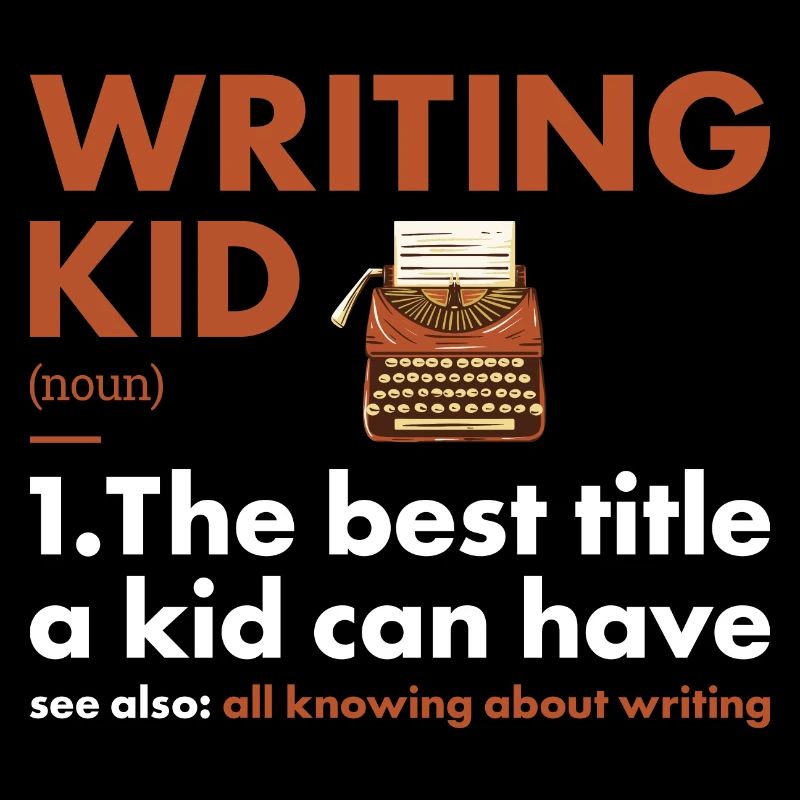 Writer Kid Definition Writing