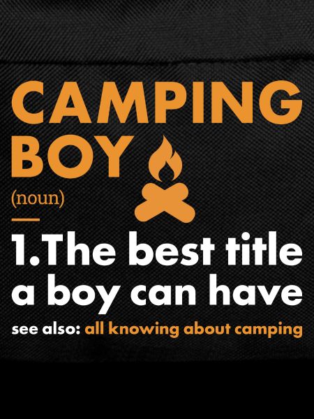 Camper Boy Definition Camping