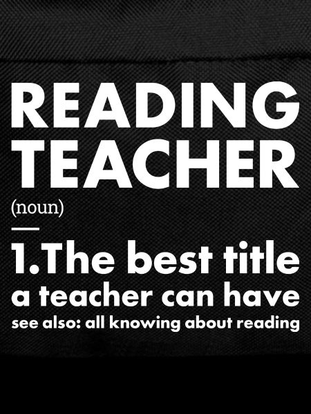 Reader Teacher Definition Reading