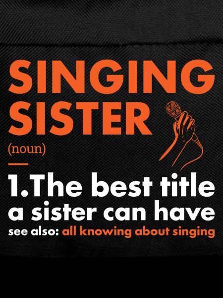Singer Sister Definition Singing