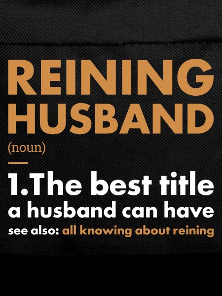 Pure Husband Definition Reining