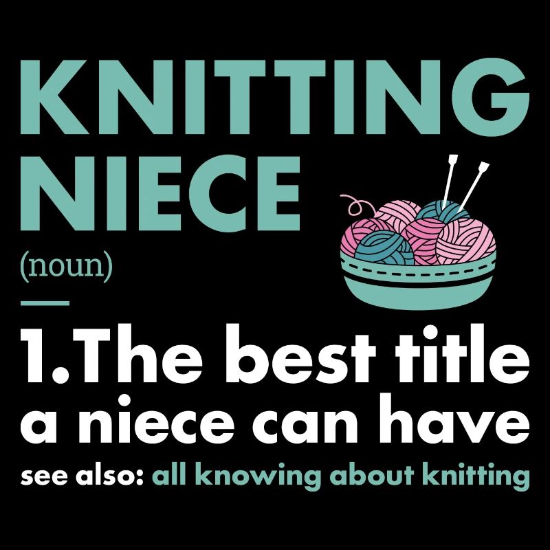 Knitter Niece Definition Knitting