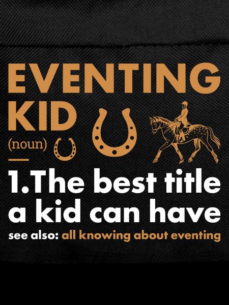 Rider Kid Definition Eventing