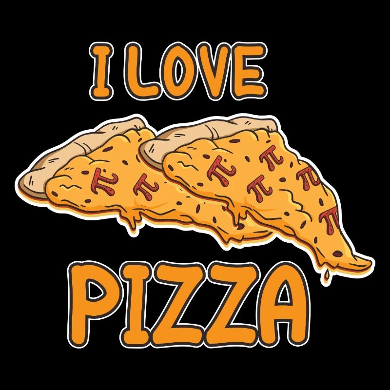 Math I Love Pizza Pi