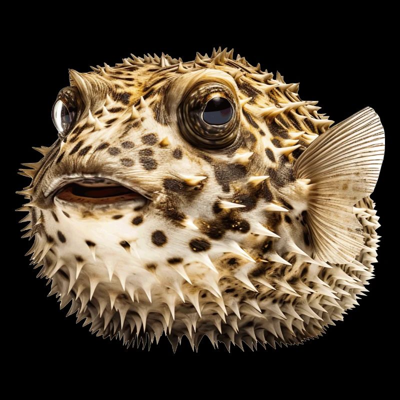 The pufferfish has a unique defense