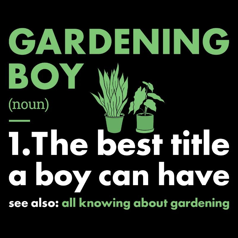 Gardener Boy Definition Gardening