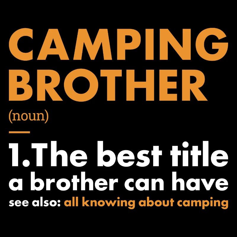 Camper Brother Definition Camping
