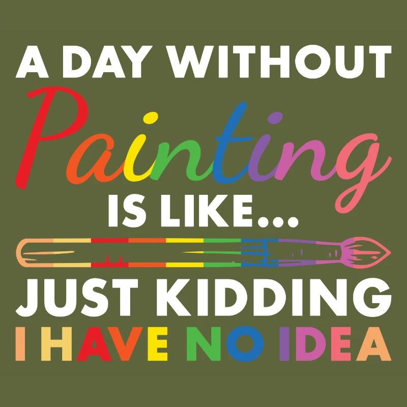 Painter A Day Without Painting