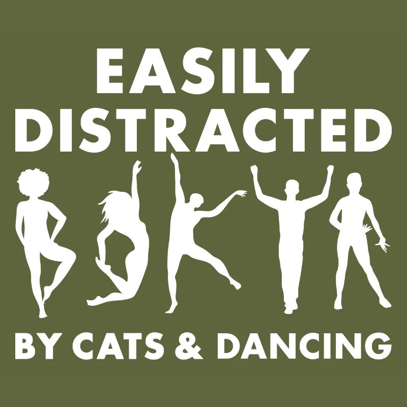 Dancer Easily Distracted By Cats And Dancing